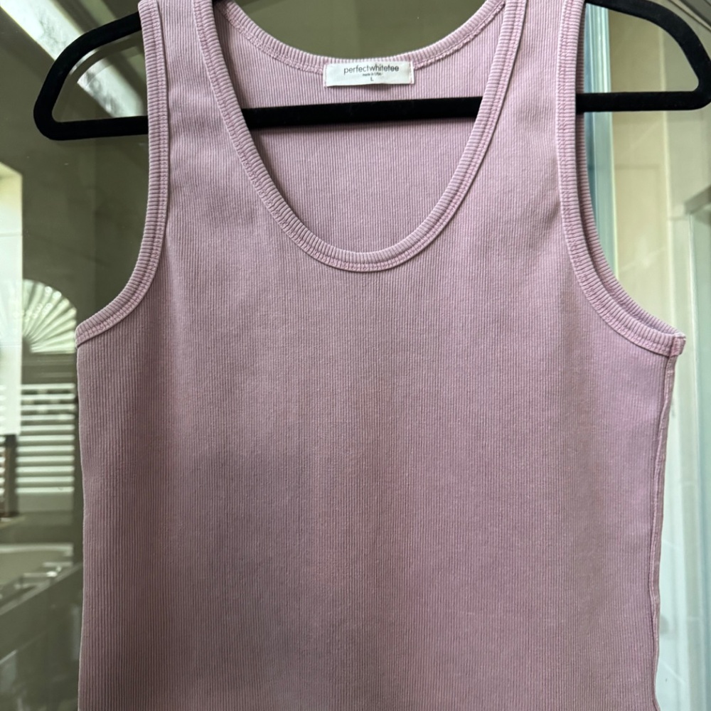 perfectwhitetee Women's Tank Top in Light Purple